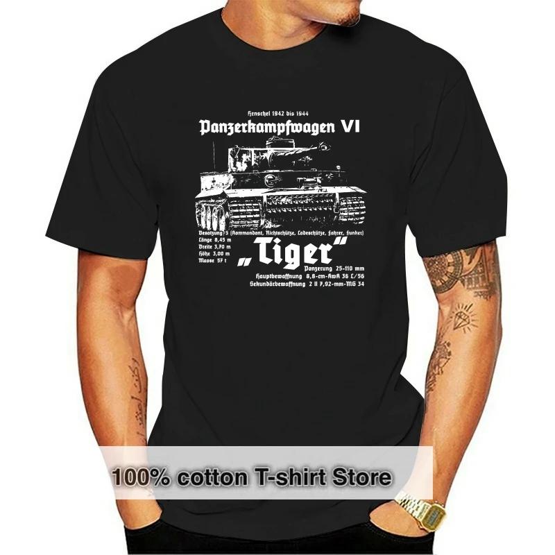 T  Mens Wehrmacht Tiger Premium T-Shirt Panzer Deutsches Reich Ruhm Ehre WW2 Soldaten Tee shirt